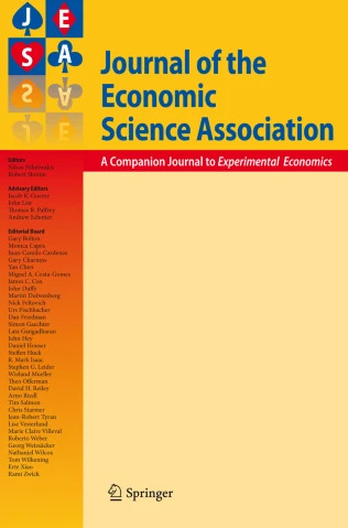 Journal of the Economic Science Association