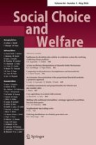 Social Choice and Welfare